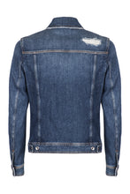 Load image into Gallery viewer, Destroyed denim jacket
