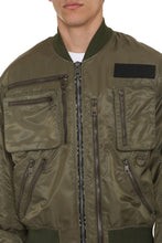Load image into Gallery viewer, Nylon bomber jacket
