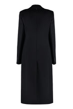 Load image into Gallery viewer, Gallura double-breasted virgin wool coat
