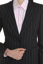 Load image into Gallery viewer, Galosce wool pinstripe blazer
