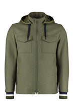 Load image into Gallery viewer, Wool zipped jacket

