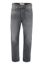 Load image into Gallery viewer, 5-pocket straight-leg jeans
