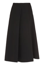 Load image into Gallery viewer, Jersey detail a-line skirt
