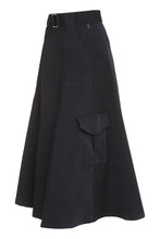 Load image into Gallery viewer, Cotton cargo skirt
