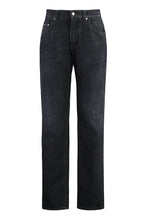 Load image into Gallery viewer, 5-pocket straight-leg jeans
