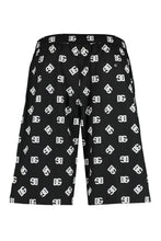 Load image into Gallery viewer, Printed cotton bermuda shorts
