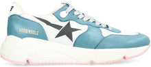 Load image into Gallery viewer, Running Soleeather and fabric low-top sneakers
