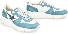 Load image into Gallery viewer, Running Soleeather and fabric low-top sneakers
