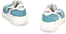 Load image into Gallery viewer, Running Soleeather and fabric low-top sneakers

