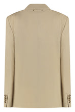 Load image into Gallery viewer, Double-breasted virgin wool jacket
