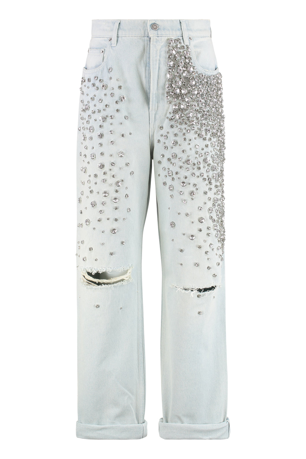 Kim rhinestone appliqué jeans