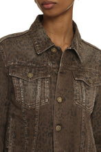 Load image into Gallery viewer, Printed denim jacket
