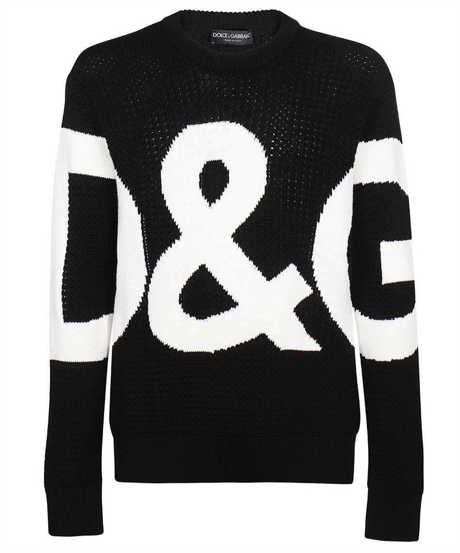 Intarsia wool sweater