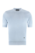 Load image into Gallery viewer, Knitted silk-blend t-shirt
