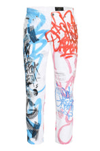 Load image into Gallery viewer, Printed loose-fit jeans
