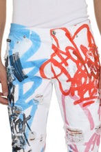 Load image into Gallery viewer, Printed loose-fit jeans
