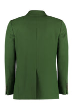 Load image into Gallery viewer, Double-breasted virgin wool jacket
