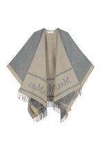 Load image into Gallery viewer, Poncho in wool jacquard
