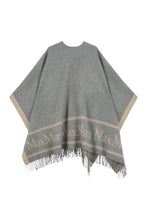 Load image into Gallery viewer, Poncho in wool jacquard
