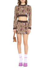 Load image into Gallery viewer, GCDS x Hello Kitty - Wool-blend crew-neck sweater
