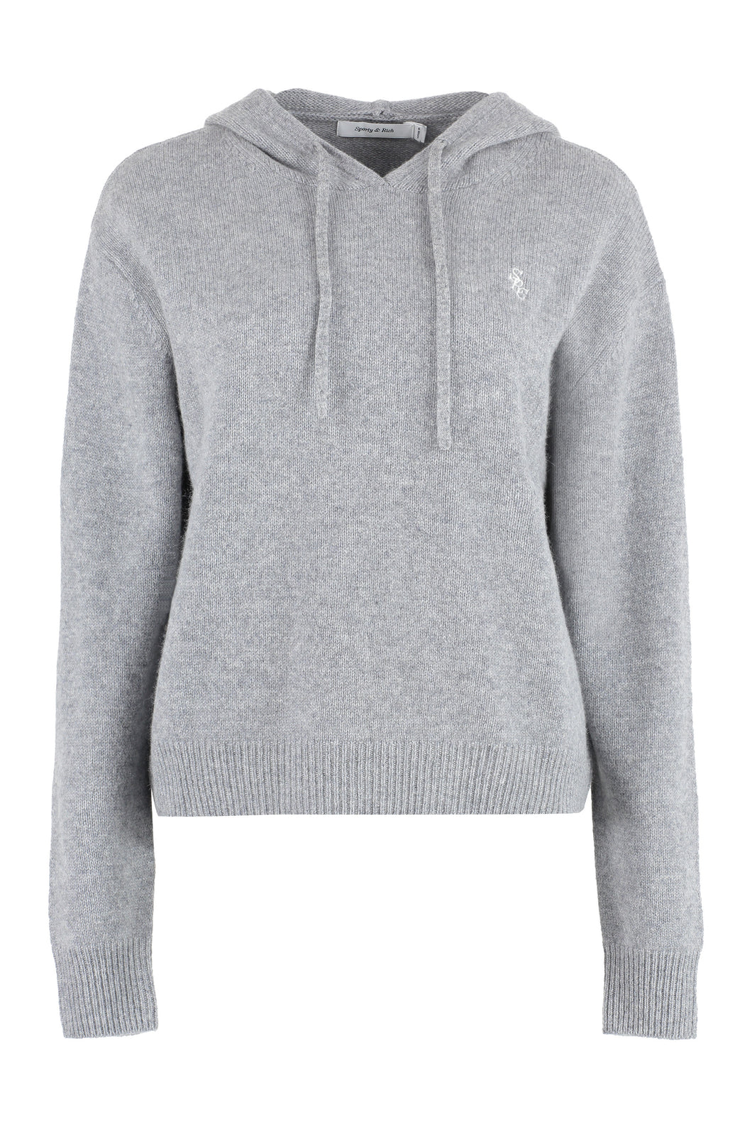 Knitted hoodie