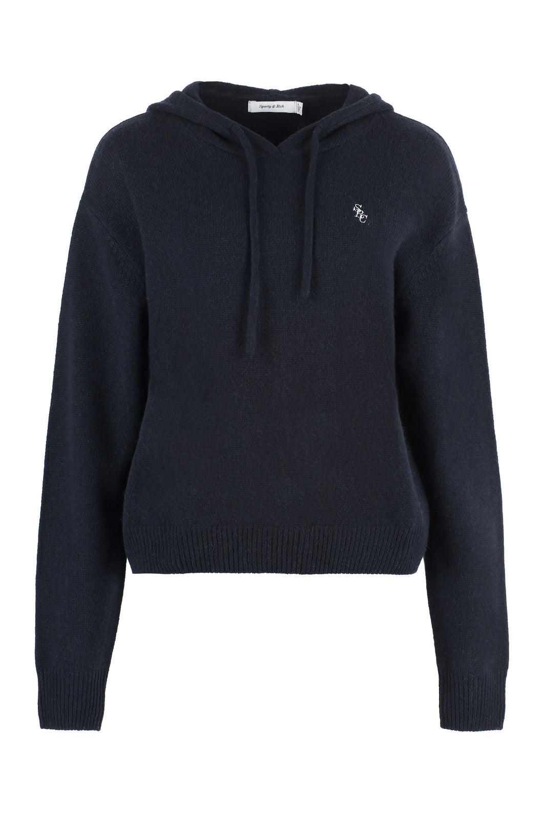 Knitted hoodie