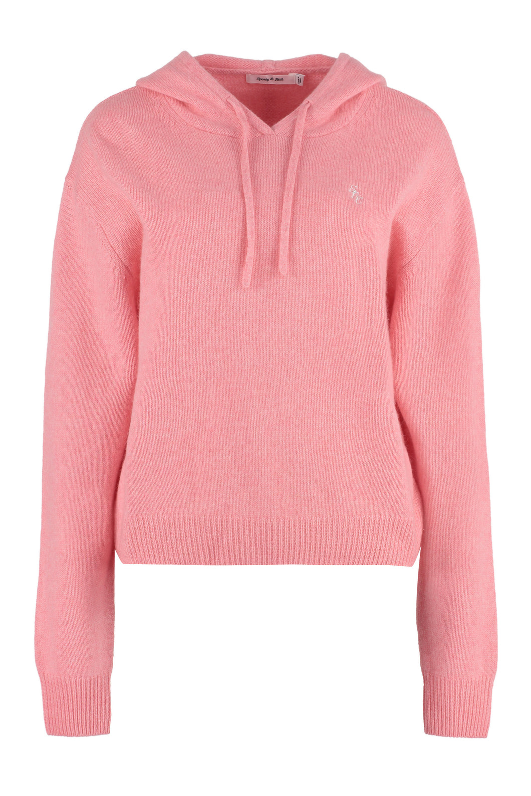 Knitted hoodie