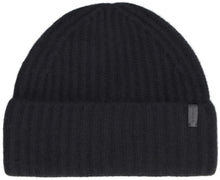 Load image into Gallery viewer, Ribbed knit wool beanie hat
