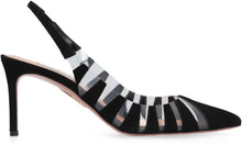 Load image into Gallery viewer, PVC and leather slingback sandals Hot Rumor
