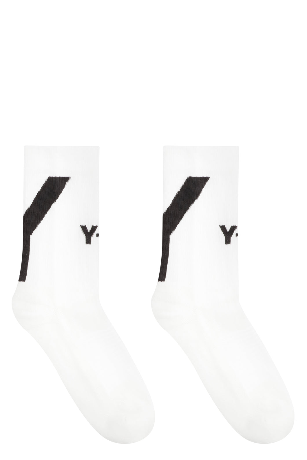 Logo cotton blend socks