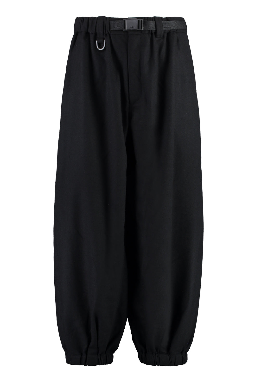 Wool blend trousers