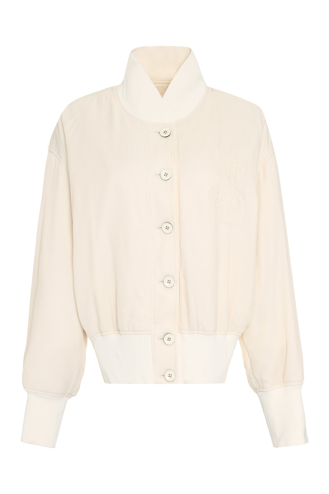 Padded bomber jacket