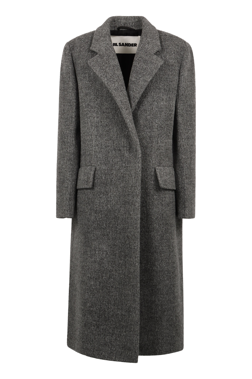 Wool and alpaca coat