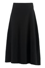 Load image into Gallery viewer, Asymmetrical wool skirt
