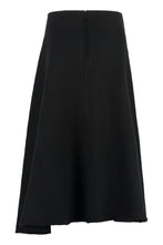 Load image into Gallery viewer, Asymmetrical wool skirt
