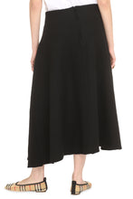 Load image into Gallery viewer, Asymmetrical wool skirt
