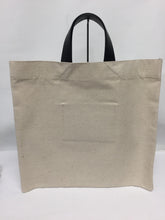 Load image into Gallery viewer, Logo print canvas tote bag
