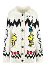 Load image into Gallery viewer, Philosophy di Lorenzo Serafini x Peanuts - Jacquard knit cardigan

