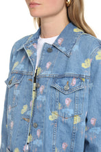 Load image into Gallery viewer, Printed denim jacket
