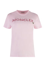 Load image into Gallery viewer, Cotton crew-neck T-shirt
