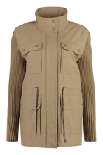 Load image into Gallery viewer, Cotton panel cardigan
