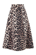 Load image into Gallery viewer, Printed denim skirt
