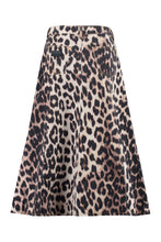 Load image into Gallery viewer, Printed denim skirt

