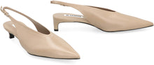 Load image into Gallery viewer, Leather slingback pumps
