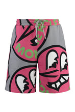 Load image into Gallery viewer, Printed cotton bermuda shorts

