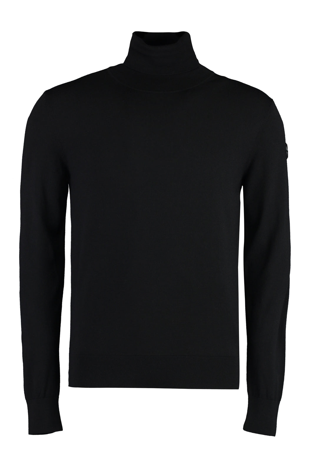 Virgin wool turtleneck sweater
