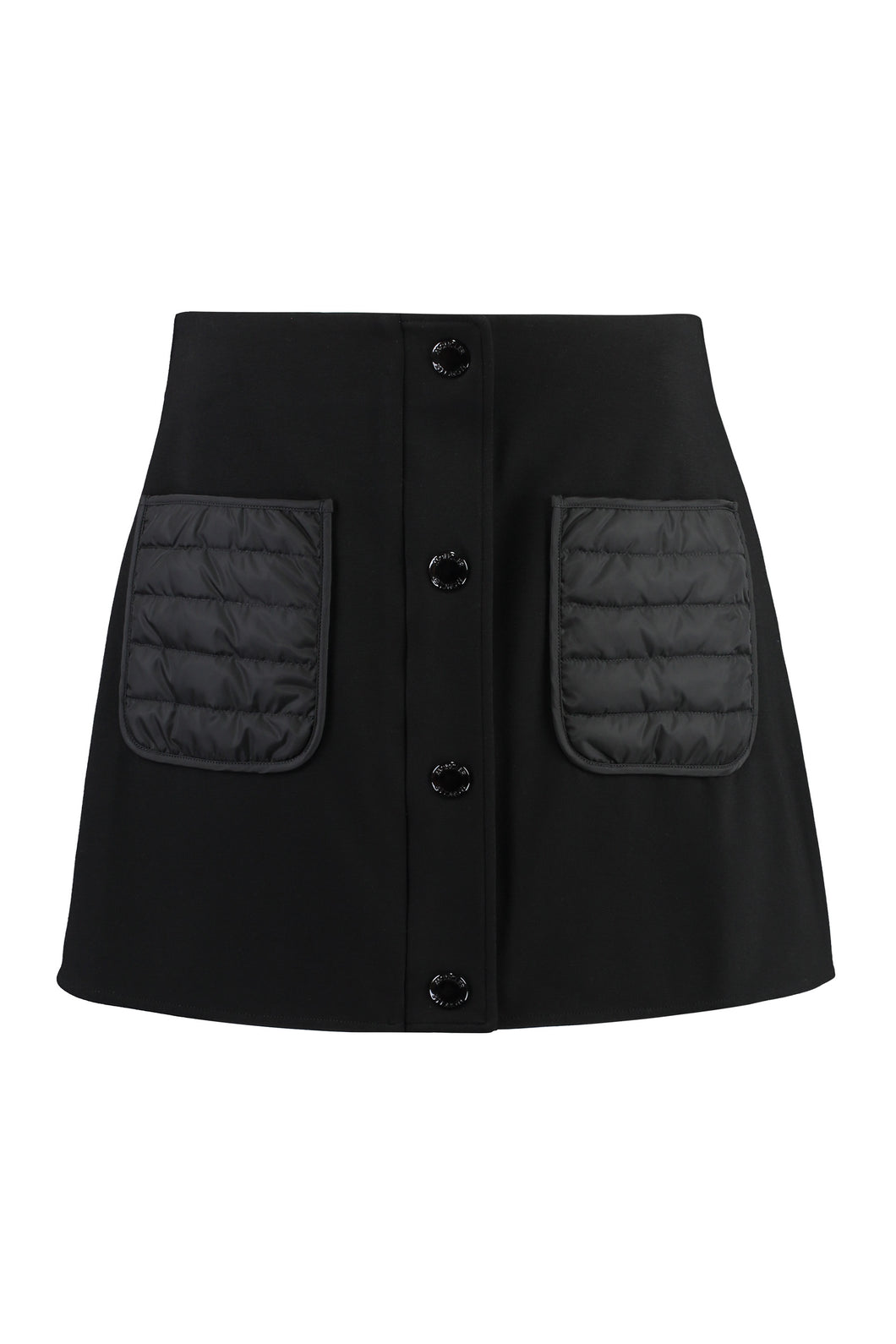 Viscose blend miniskirt