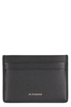 Load image into Gallery viewer, Logo detail leather card holder
