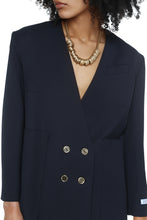 Load image into Gallery viewer, Double-breasted virgin wool jacket
