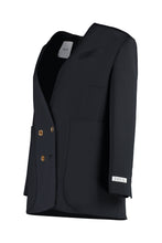 Load image into Gallery viewer, Double-breasted virgin wool jacket
